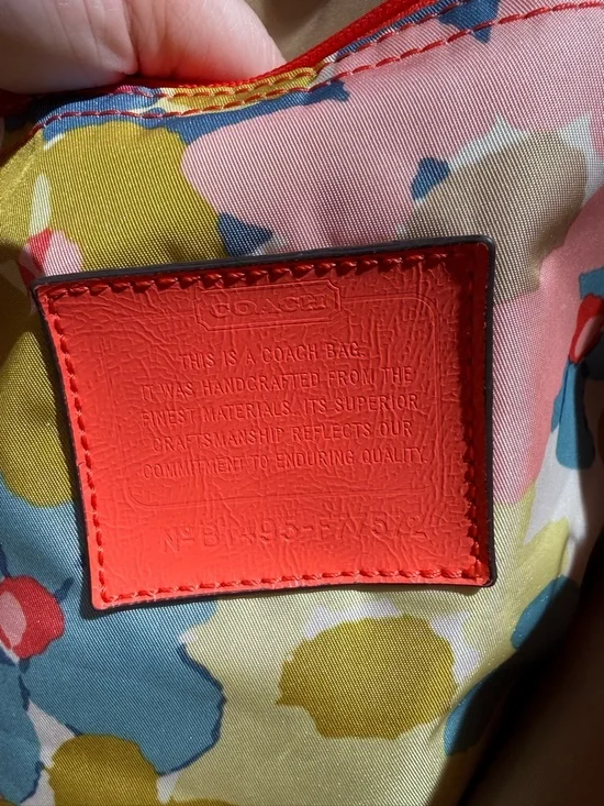 Coach 3pc Getaway Floral Travel Set Weekender Pouch & Crossbody - Picture 6 of 16